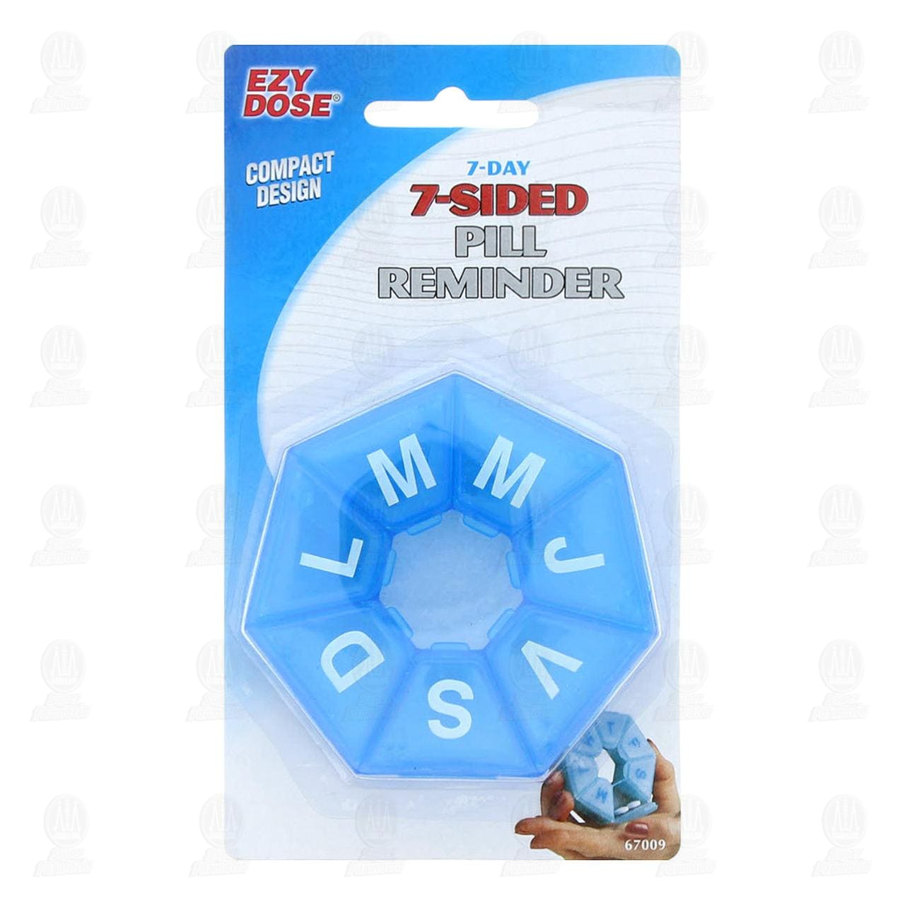 Imagen para Ezy Dose Pastillero Semanal de 7 Lados, 1 pz.