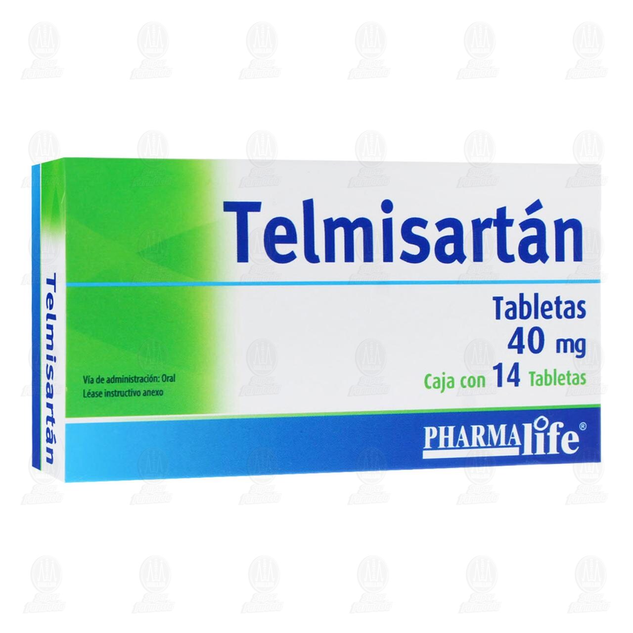 Telmisart&aacute;n 40 mg, 14 Tabletas Pharmalife. image number 0