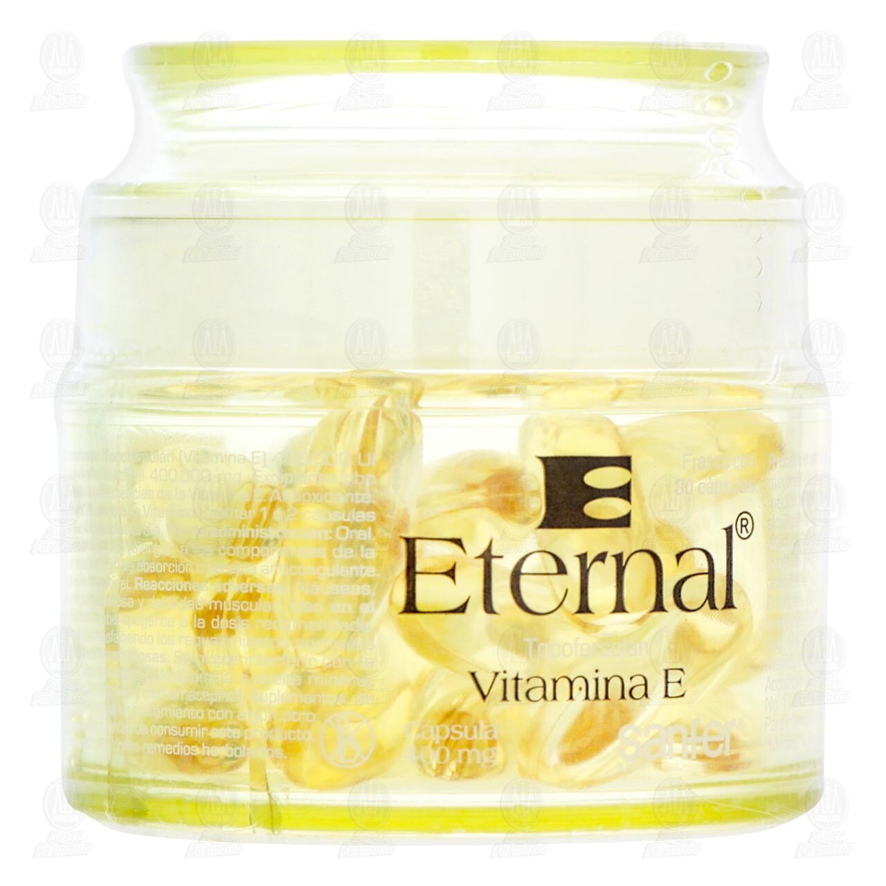 Vitamina E Eternal 400mg 30 C&aacute;psulas image number 0