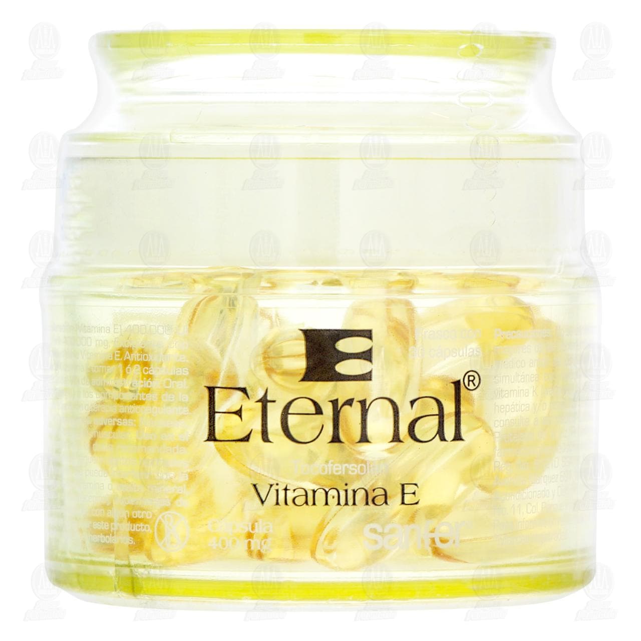 Vitamina E Eternal 400mg 30 C&aacute;psulas image number 1