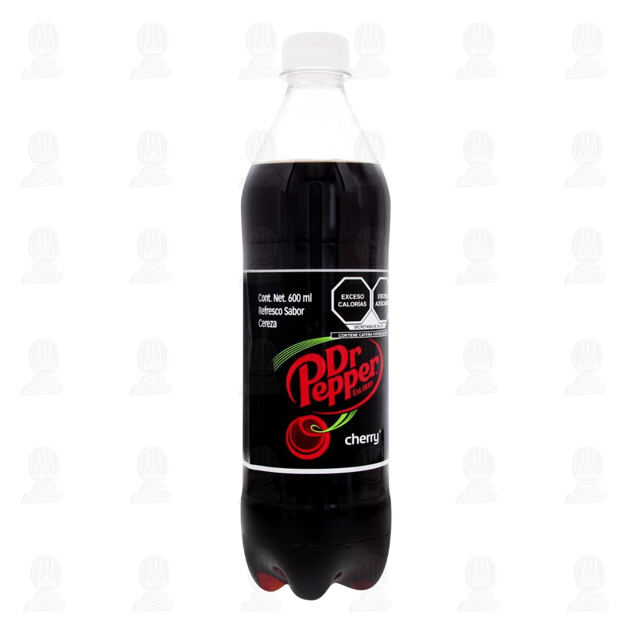 Refresco Dr. Pepper Cherry, 600 ml. image number 0