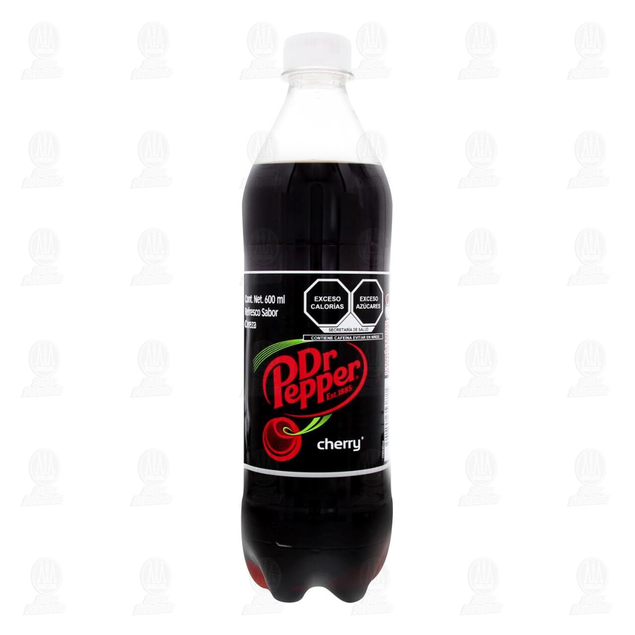 Refresco Dr. Pepper Cherry, 600 ml. image number 1
