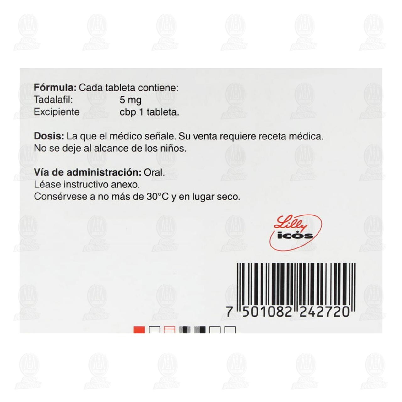 Cialis 5 mg, 14 Tabletas. image number 2