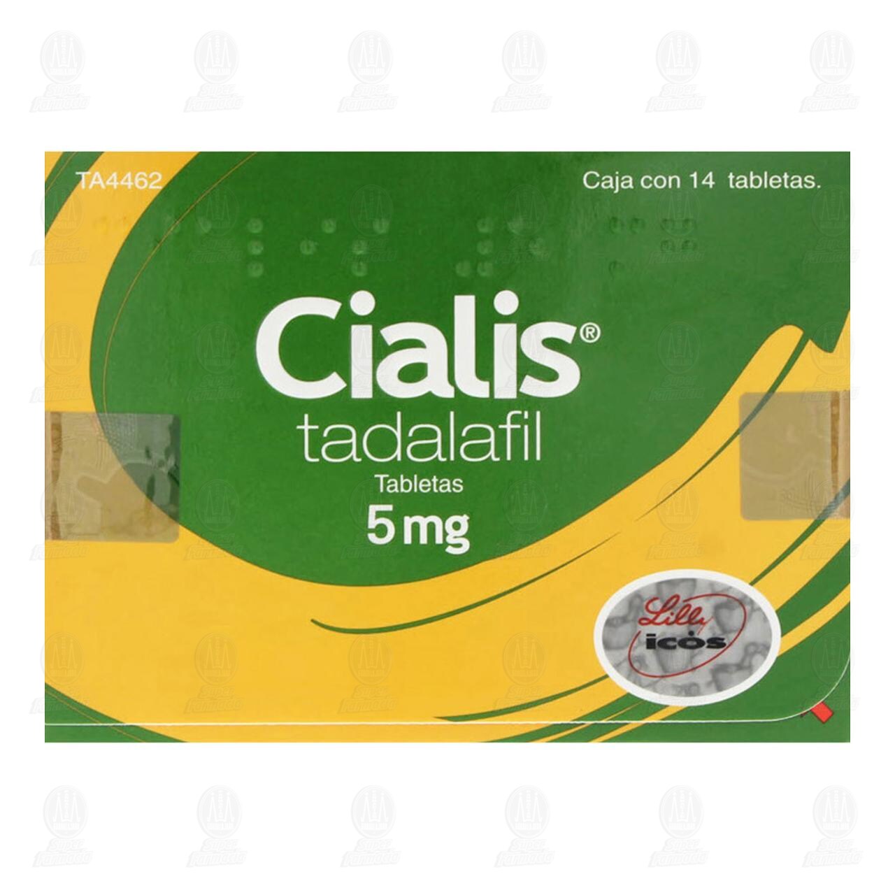 Cialis 5 mg, 14 Tabletas. image number 1