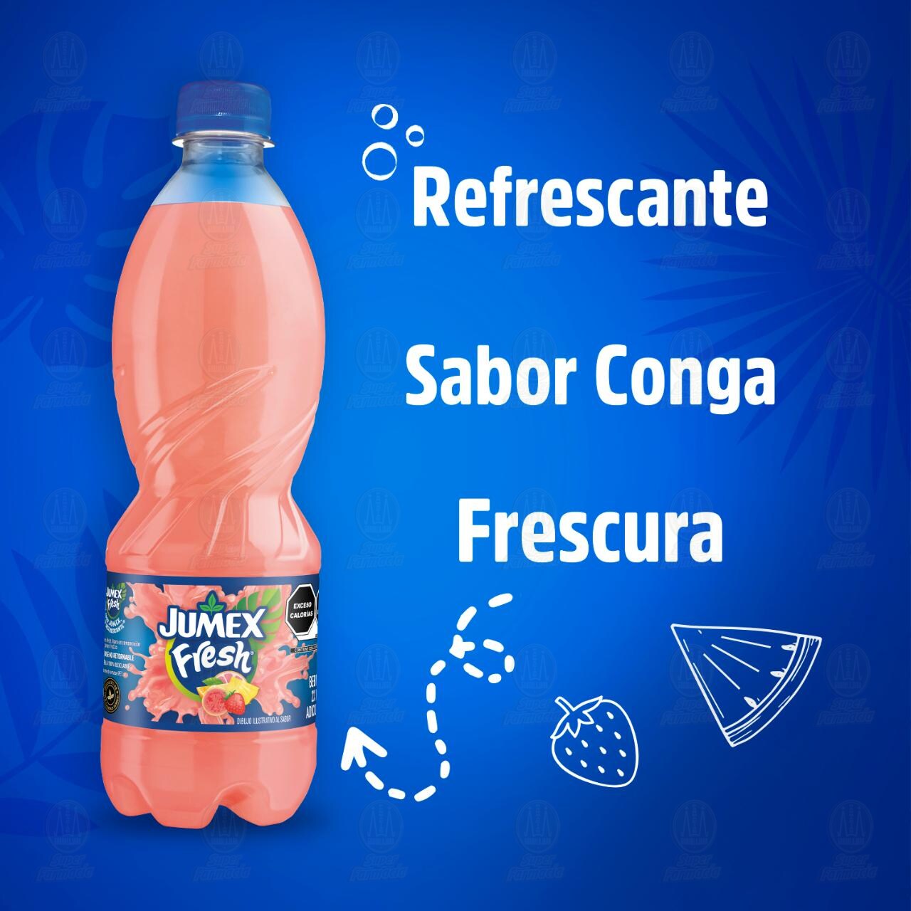 Bebida Jumex Fresh Sabor Conga, 600 ml. image number 4