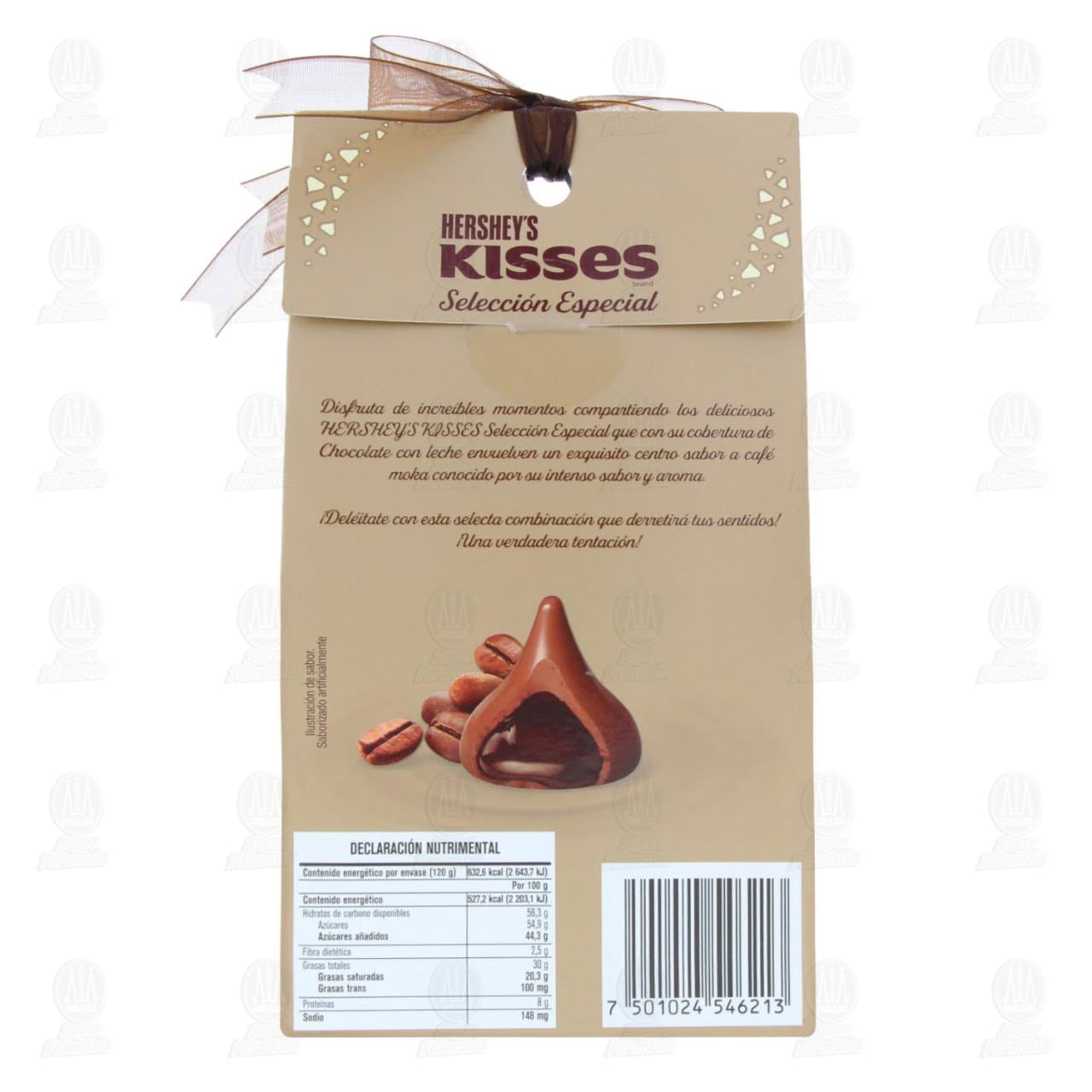 Chocolate Kisses de Hershey's Selecci&oacute;n Especial Caf&eacute; Moka, 120 gr. image number 2