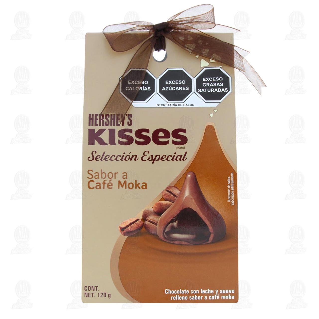 Chocolate Kisses de Hershey's Selecci&oacute;n Especial Caf&eacute; Moka, 120 gr. image number 1