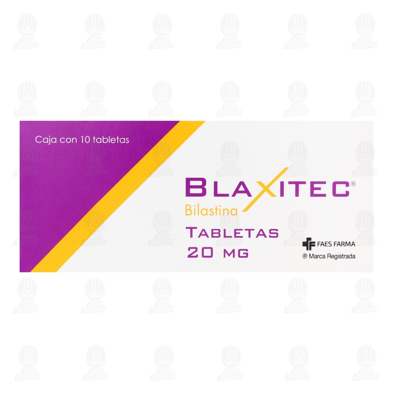 Blaxitec 20 mg, 10 Tabletas. image number 1