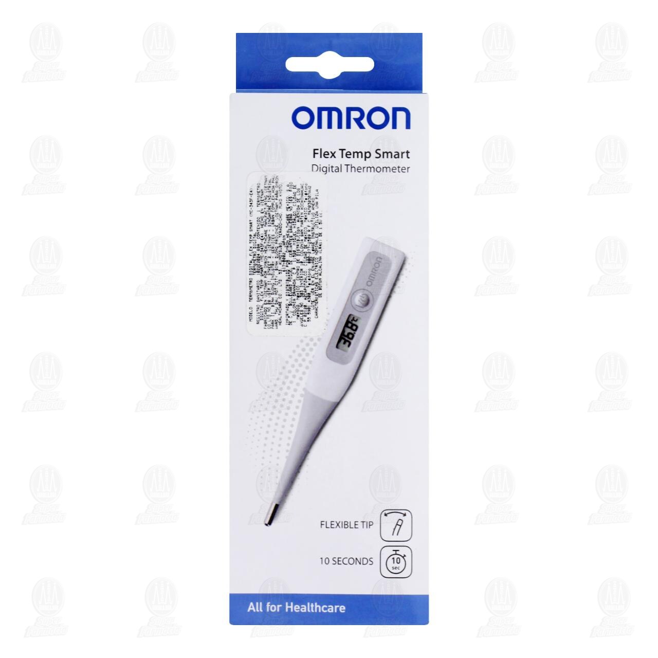 Term&oacute;metro Digital Omron Flex Temp Smart con Punta Flexible MC-343F, 1 pz.