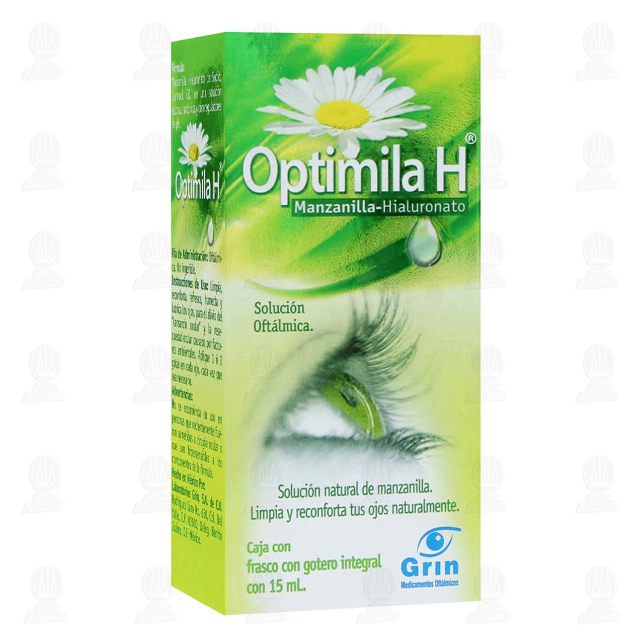 Optimila H 15 ml, Solución Oftálmica Gotas.
