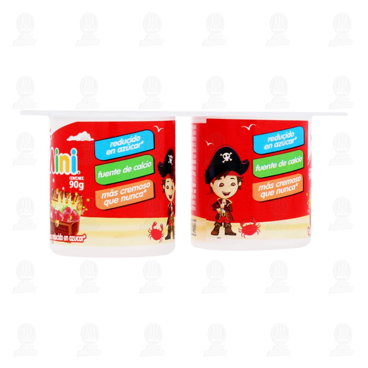 Yoghurt Yoplait Mini con Fresas, 90 gr. image number 0