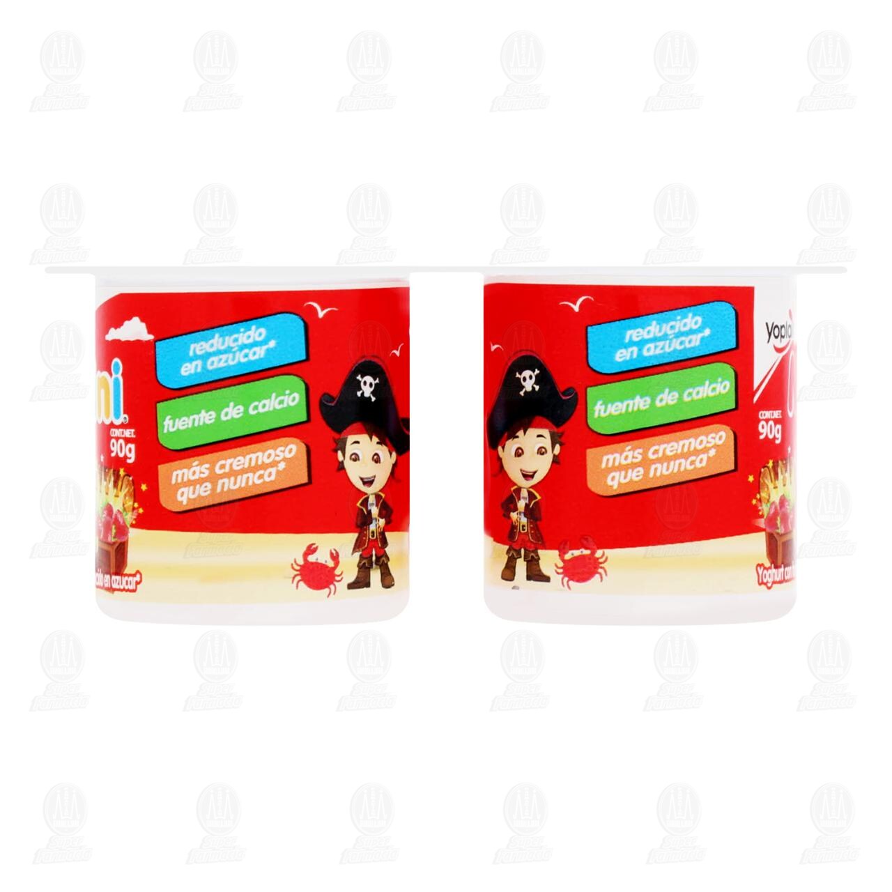 Yoghurt Yoplait Mini con Fresas, 90 gr. image number 1