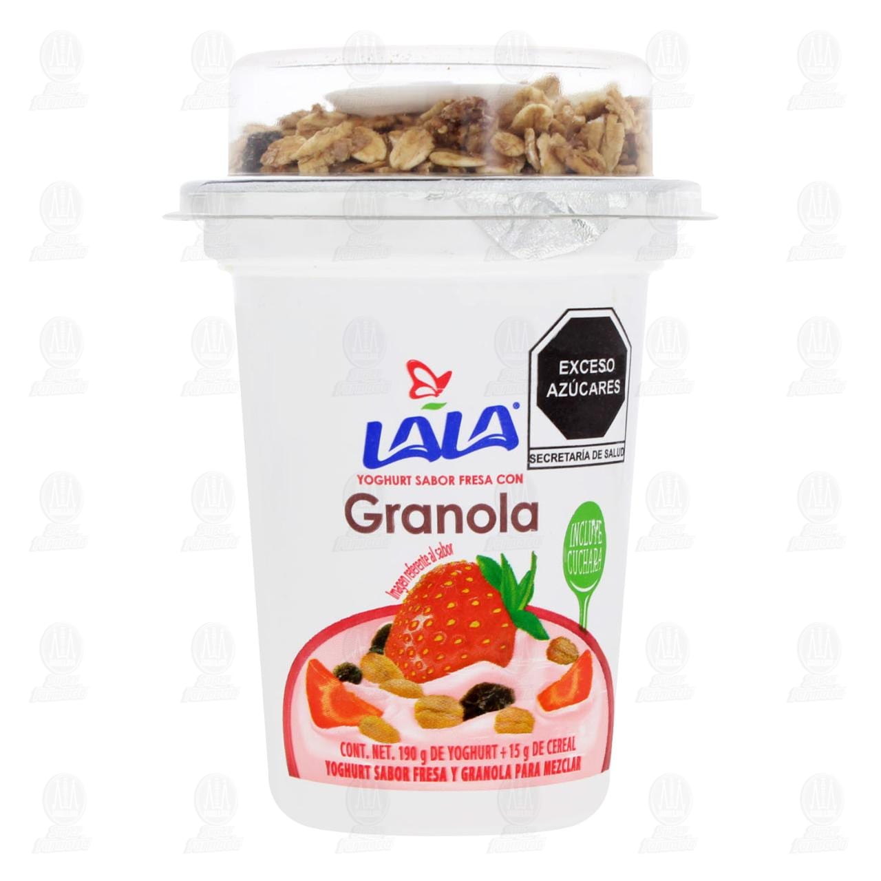 Yoghurt Lala Fresa + Granola, 205 gr. image number 1