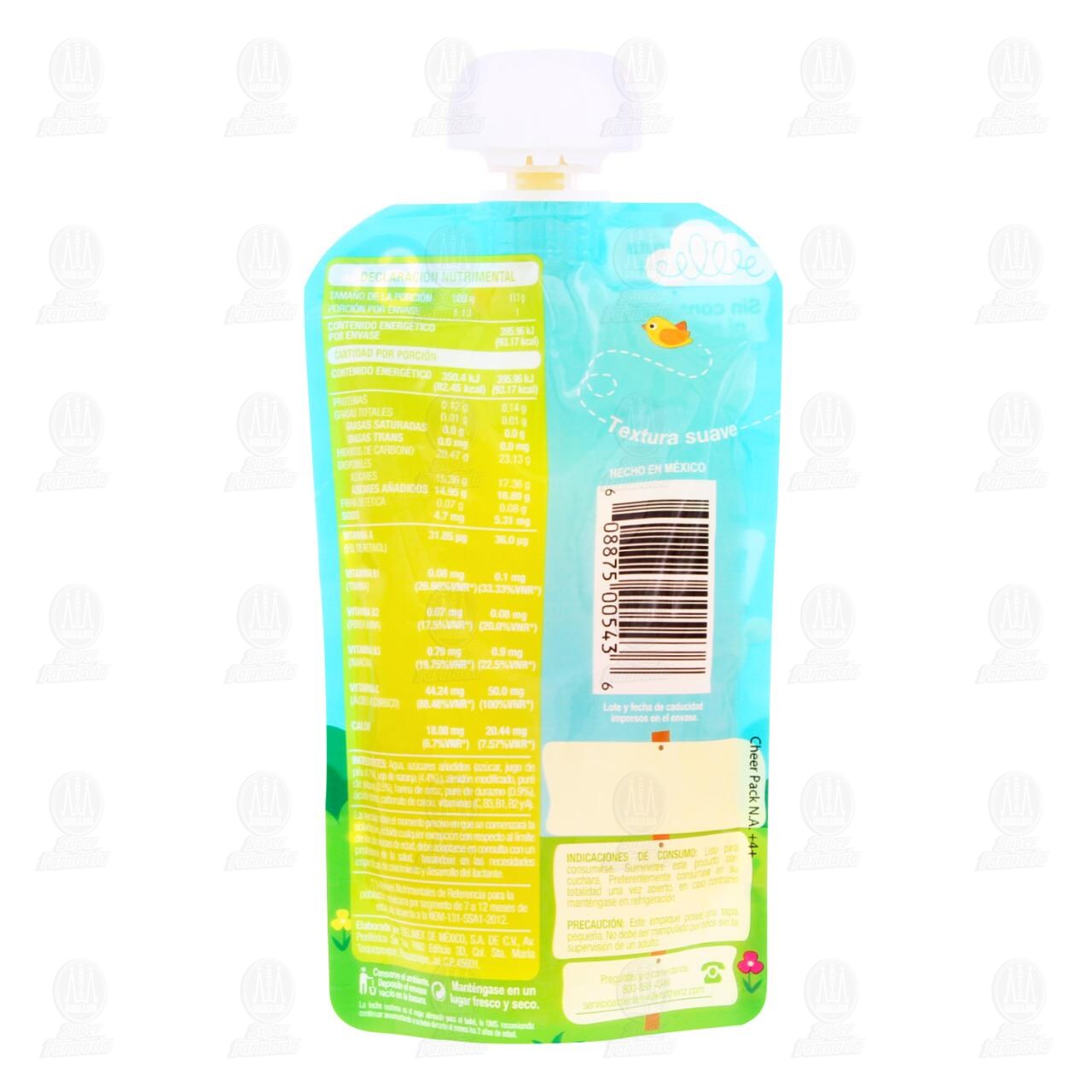 Papilla Heinz Coctel de Frutas para Niños a partir de los 6 Meses, 113 gr. image number 1