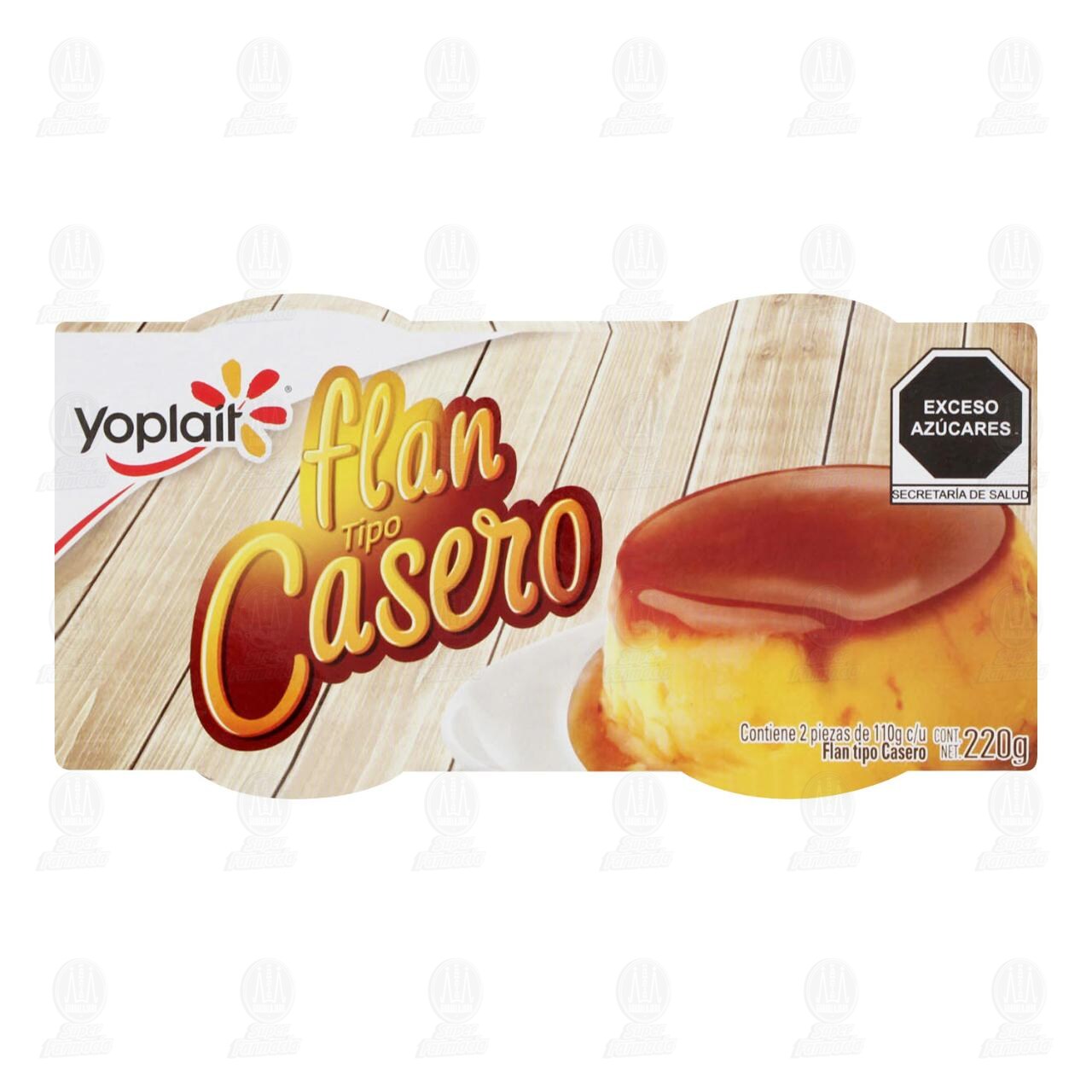 Flan Yoplait Tipo Casero, 220 gr.