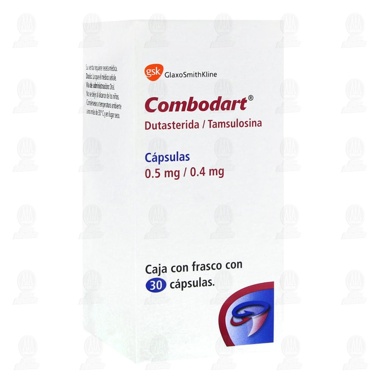 Combodart 0.5mg/0.4mg, 30 Cápsulas. image number 0