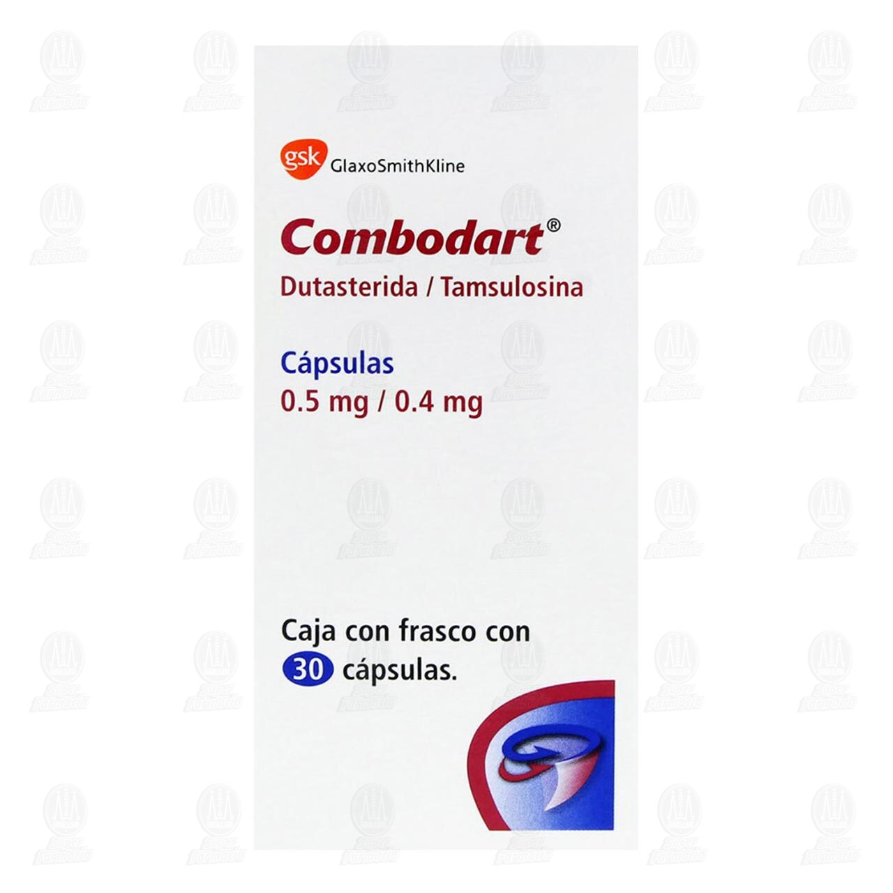 Combodart 0.5mg/0.4mg, 30 Cápsulas. image number 1