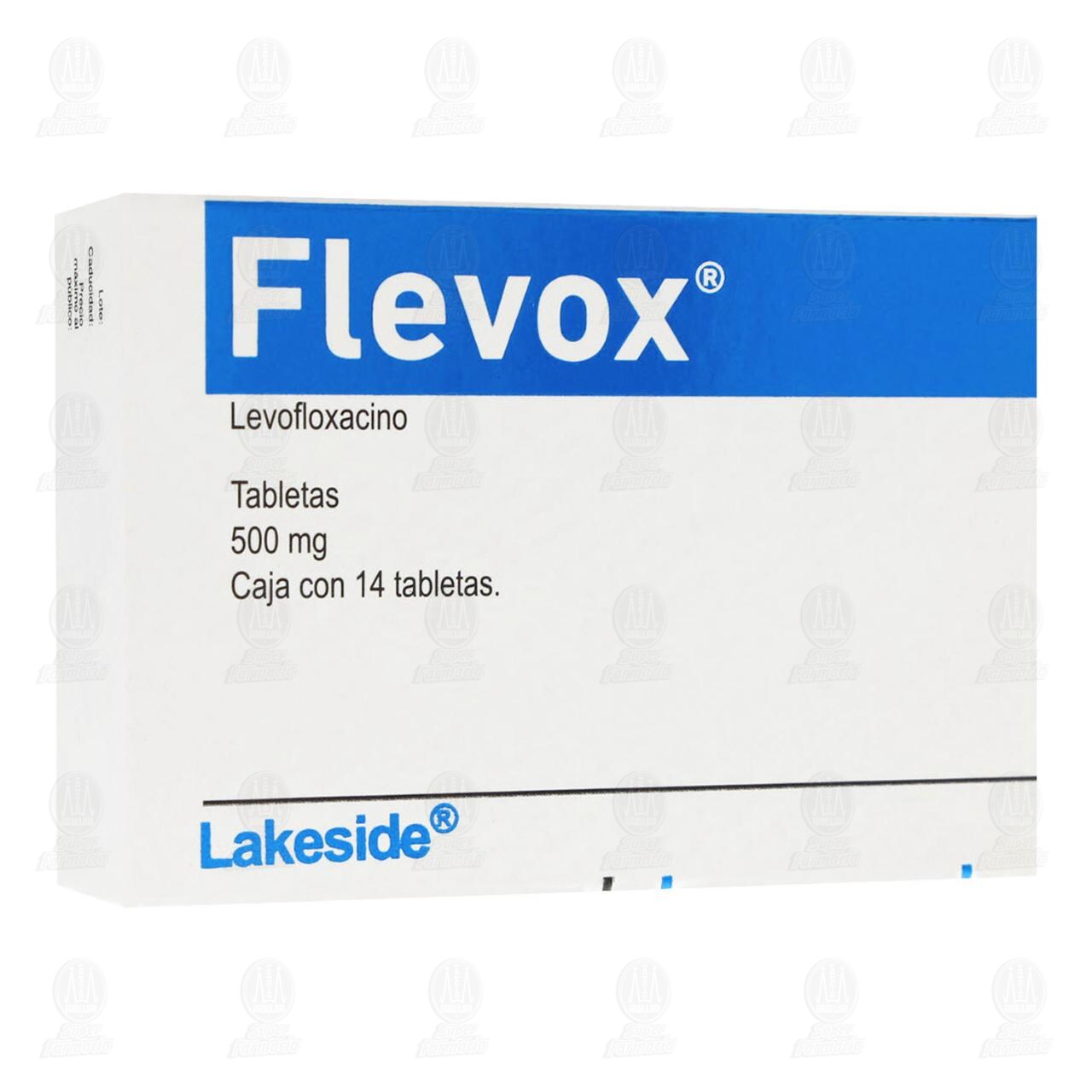 Flevox 500 mg, 14 Tabletas. image number 0