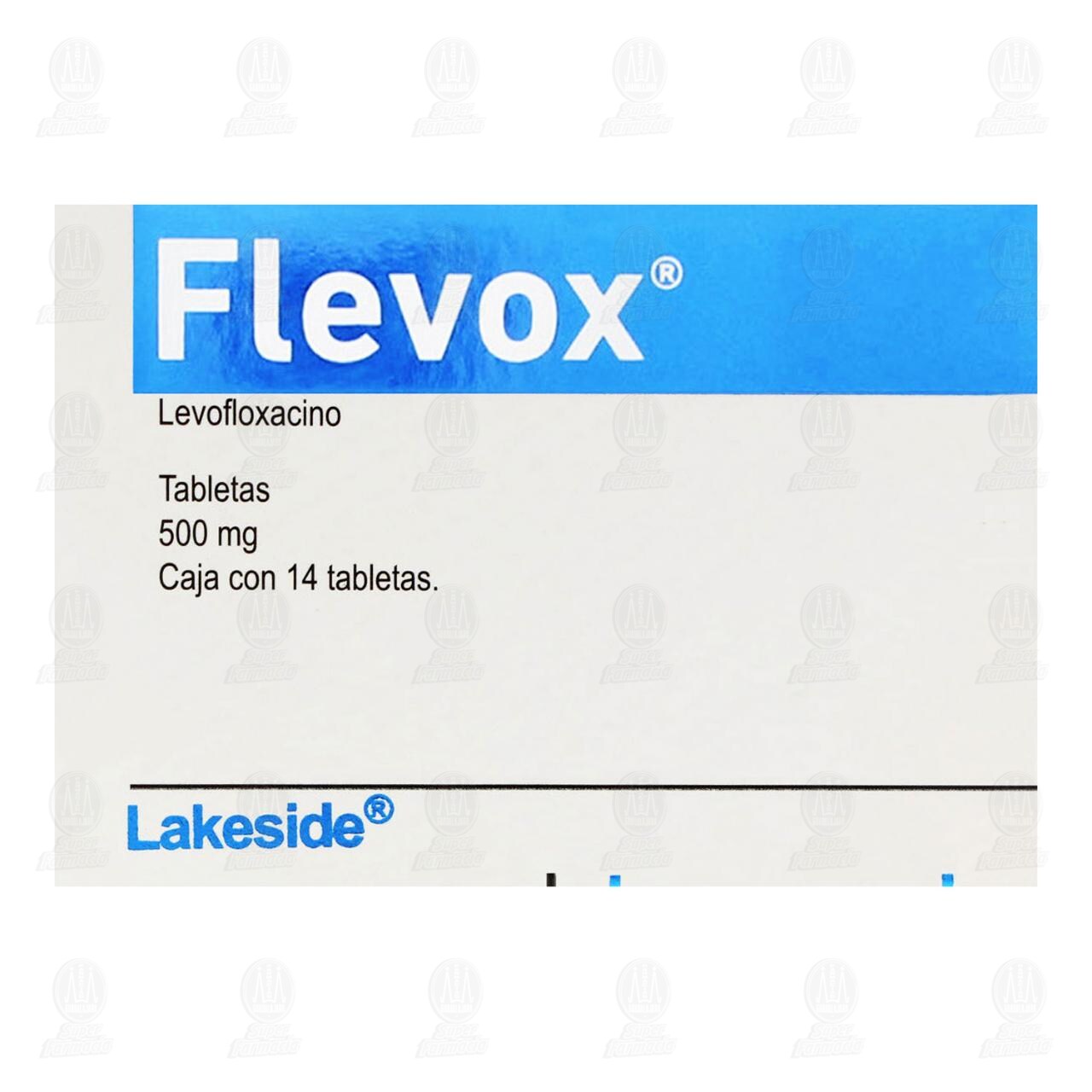 Flevox 500 mg, 14 Tabletas. image number 1