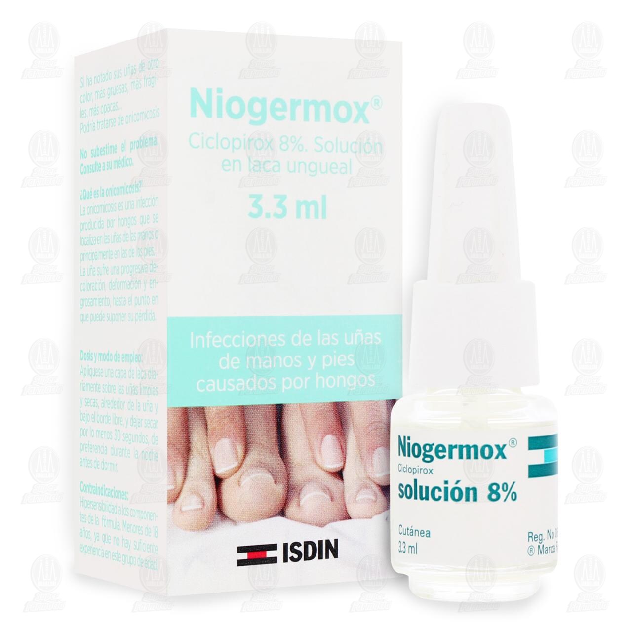 Niogermox Soluci&oacute;n 8%, 3.3 ml. image number 3