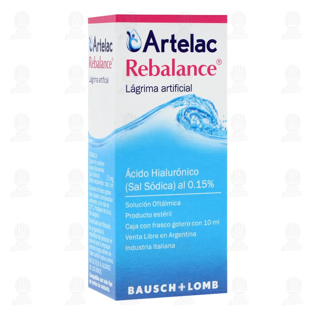 Artelac Rebalance 0.15%, Gotas 10 ml.