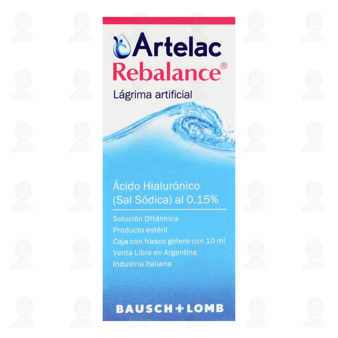 Artelac Rebalance 0.15%, Gotas 10 ml. image number 1