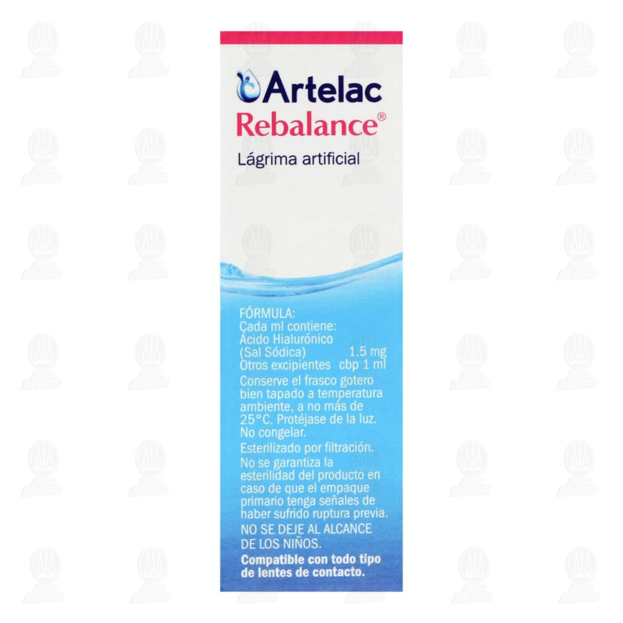 Artelac Rebalance 0.15%, Gotas 10 ml. image number 3