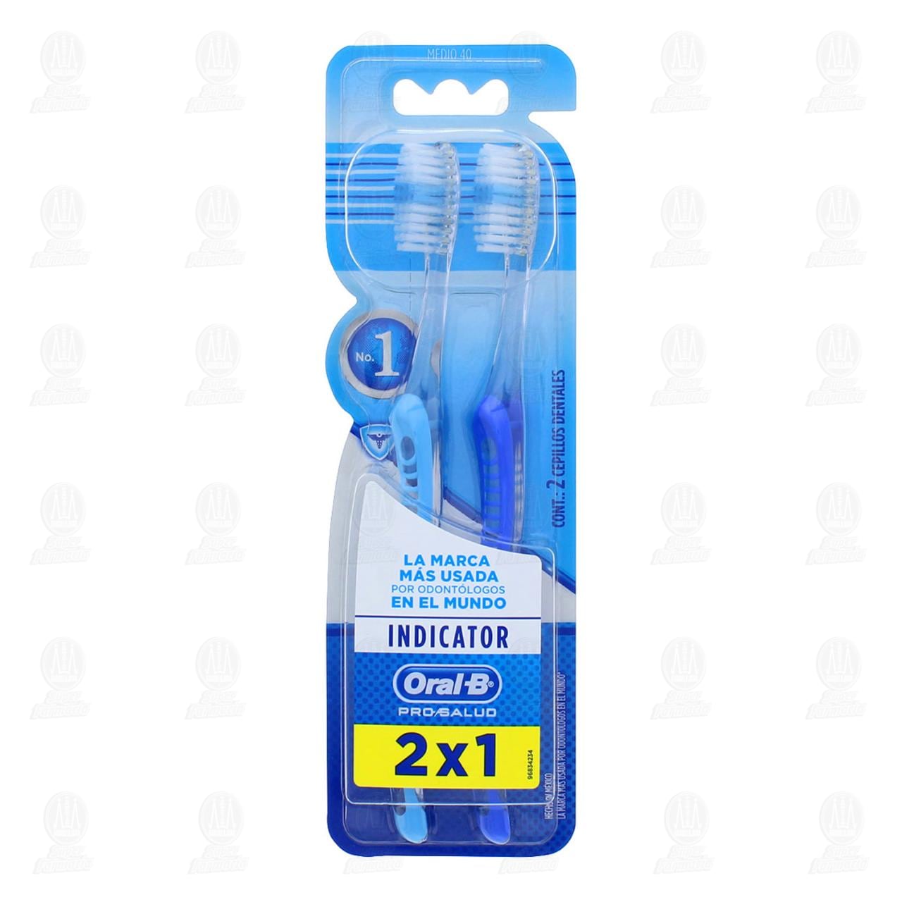 Imagen para Cepillo Dental Oral-B Indicator 2 Unidades