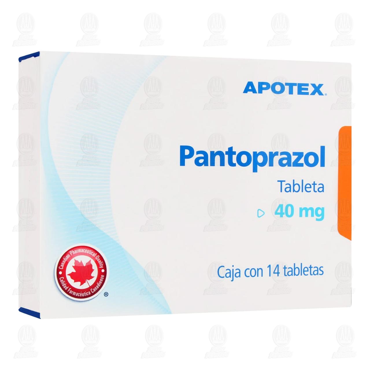 Pantoprazol 40 mg, 14 Tabletas. image number 0