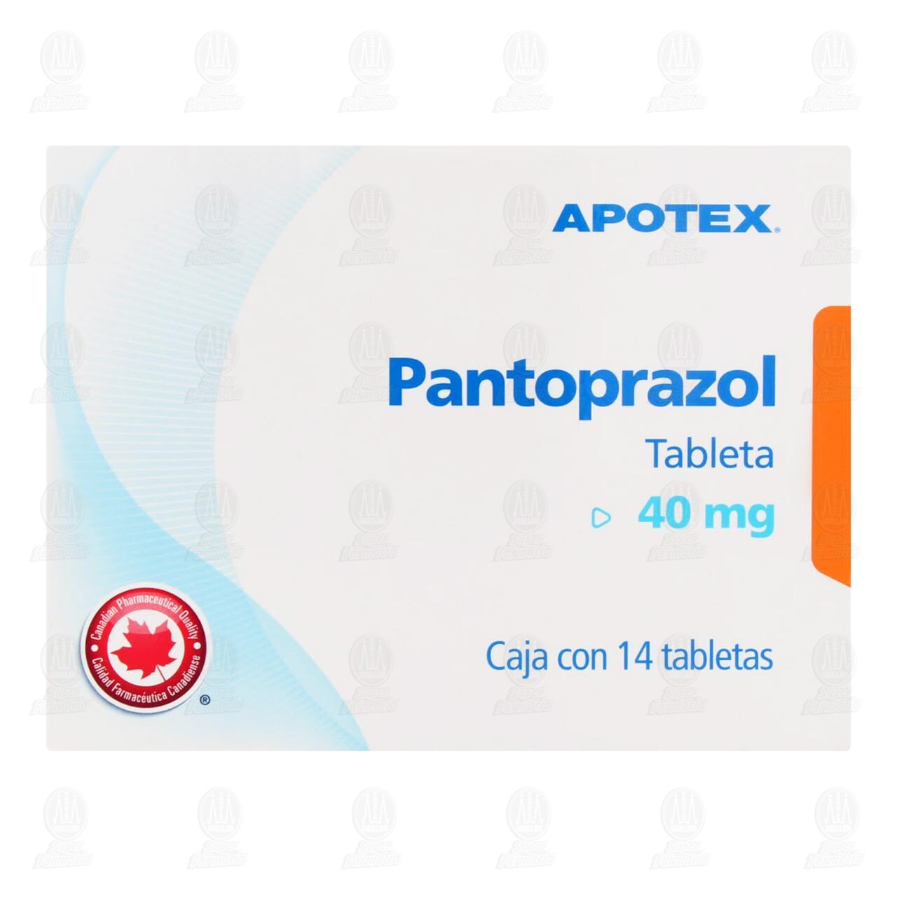 Pantoprazol 40 mg, 14 Tabletas. image number 1