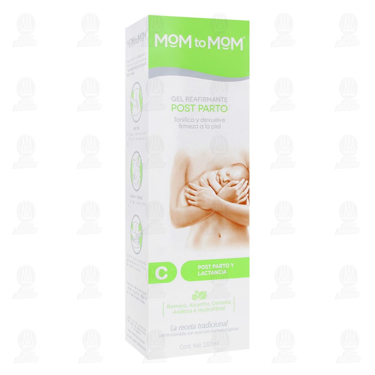 Mom to Mom Gel Reafirmante Post Parto, 230ml. image number 0