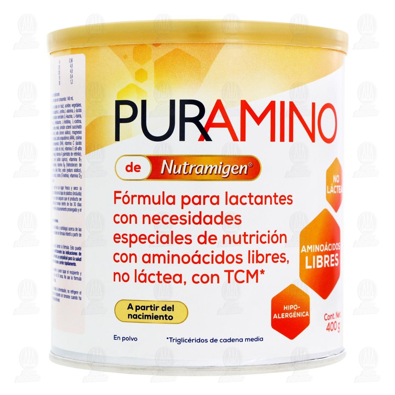 F&oacute;rmula Infantil Puramino (A Partir del Nacimiento), 400 gr. image number 0