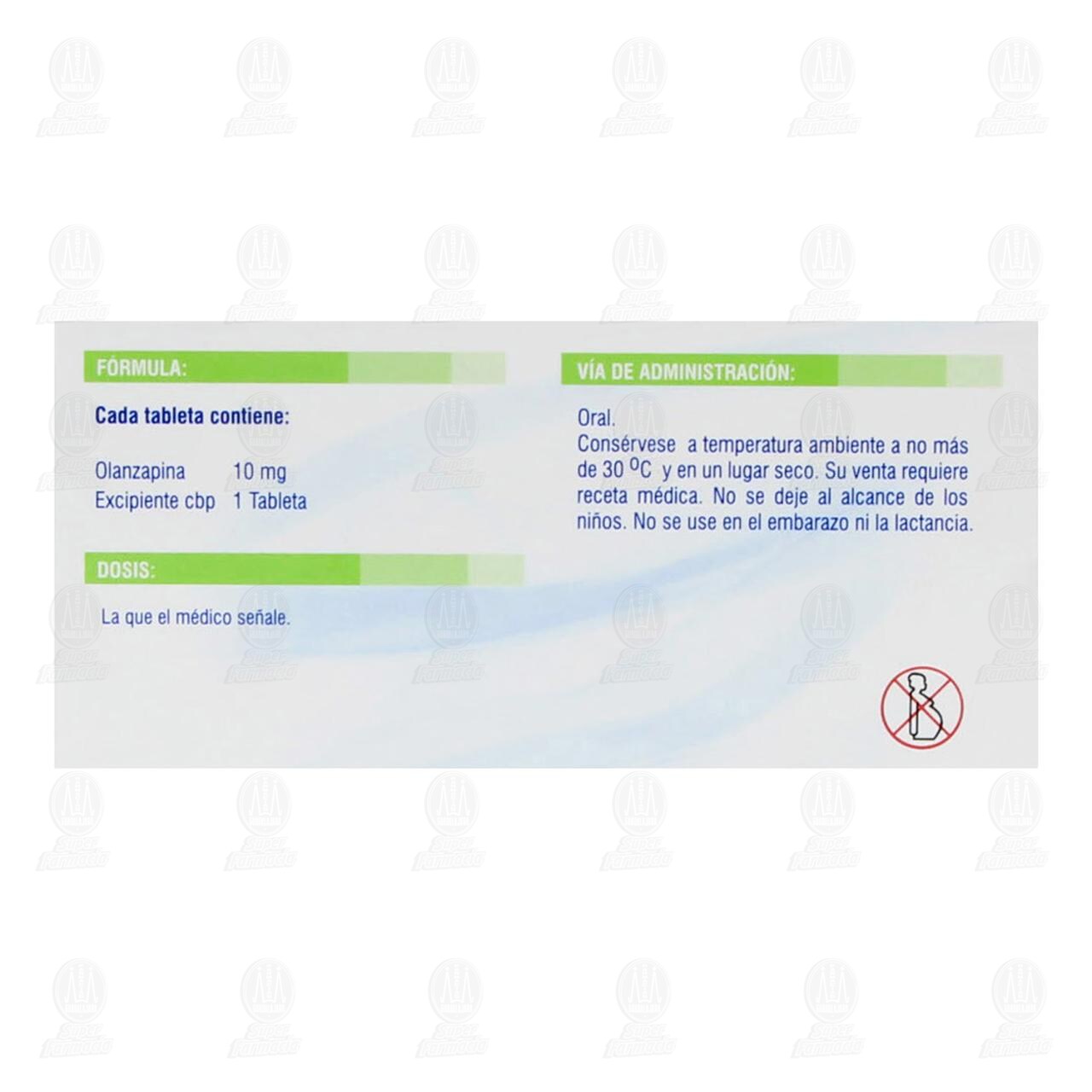 Fontanivio 10 mg, 28 Tabletas. image number 2