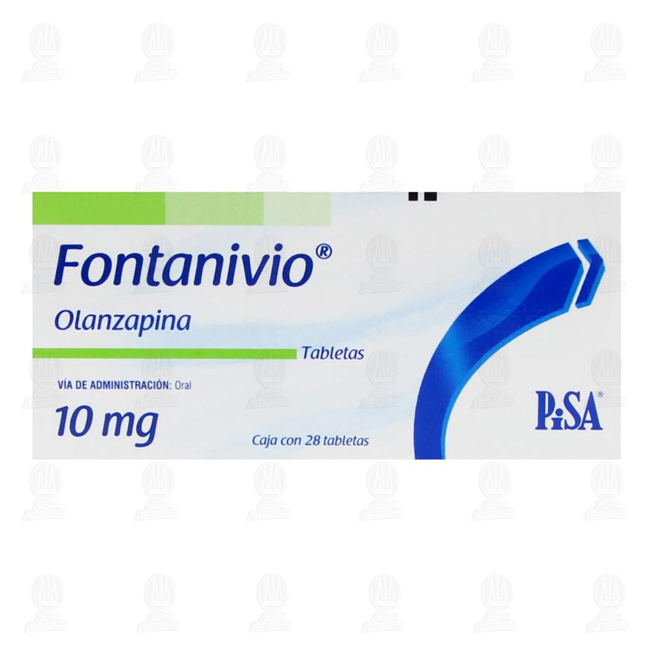 Fontanivio 10 mg, 28 Tabletas. image number 1