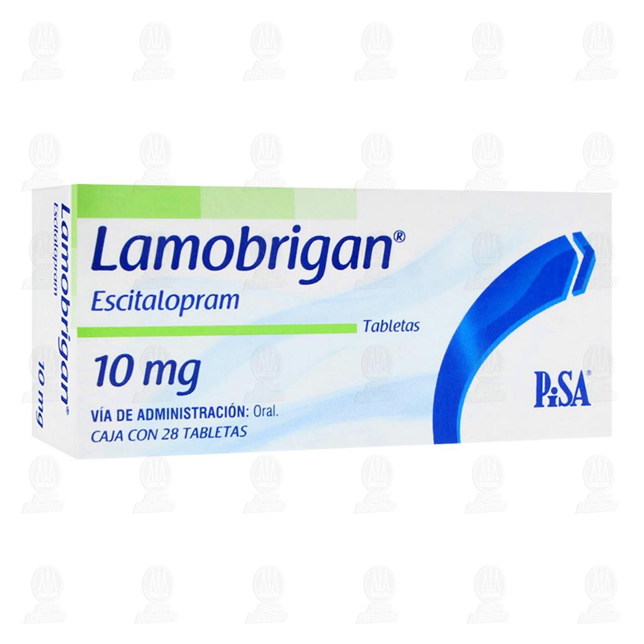 Lamobrigan 10 mg, 28 Tabletas. image number 0