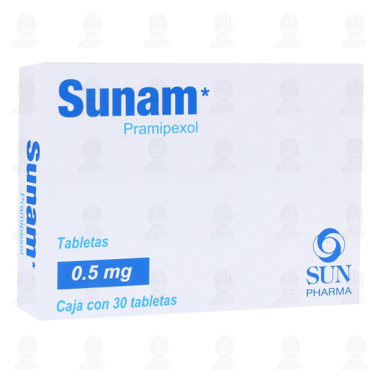 Sunam 0.5 mg, 30 Tabletas. image number 0