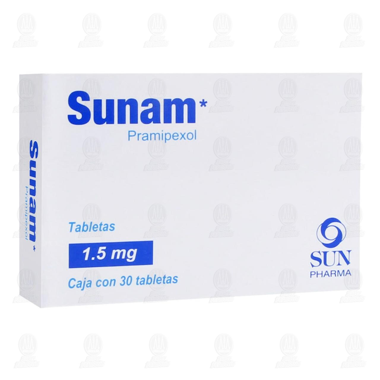 Sunam 1.5 mg, 30 Tabletas. image number 0