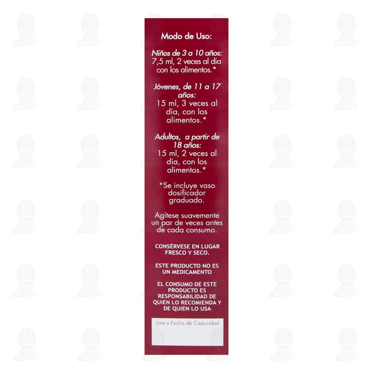 Extracto de R&aacute;bano Yodado Prosa Suplemento Alimenticio, 340 ml. image number 3