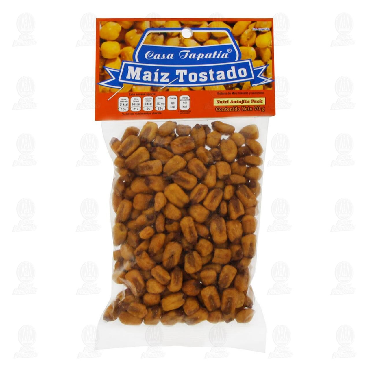 Maíz Casa Tapatía Tostado, 70 gr.