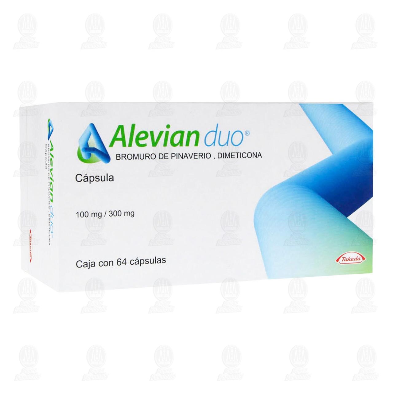 Alevian Duo 100mg/300mg, 64 Cápsulas.