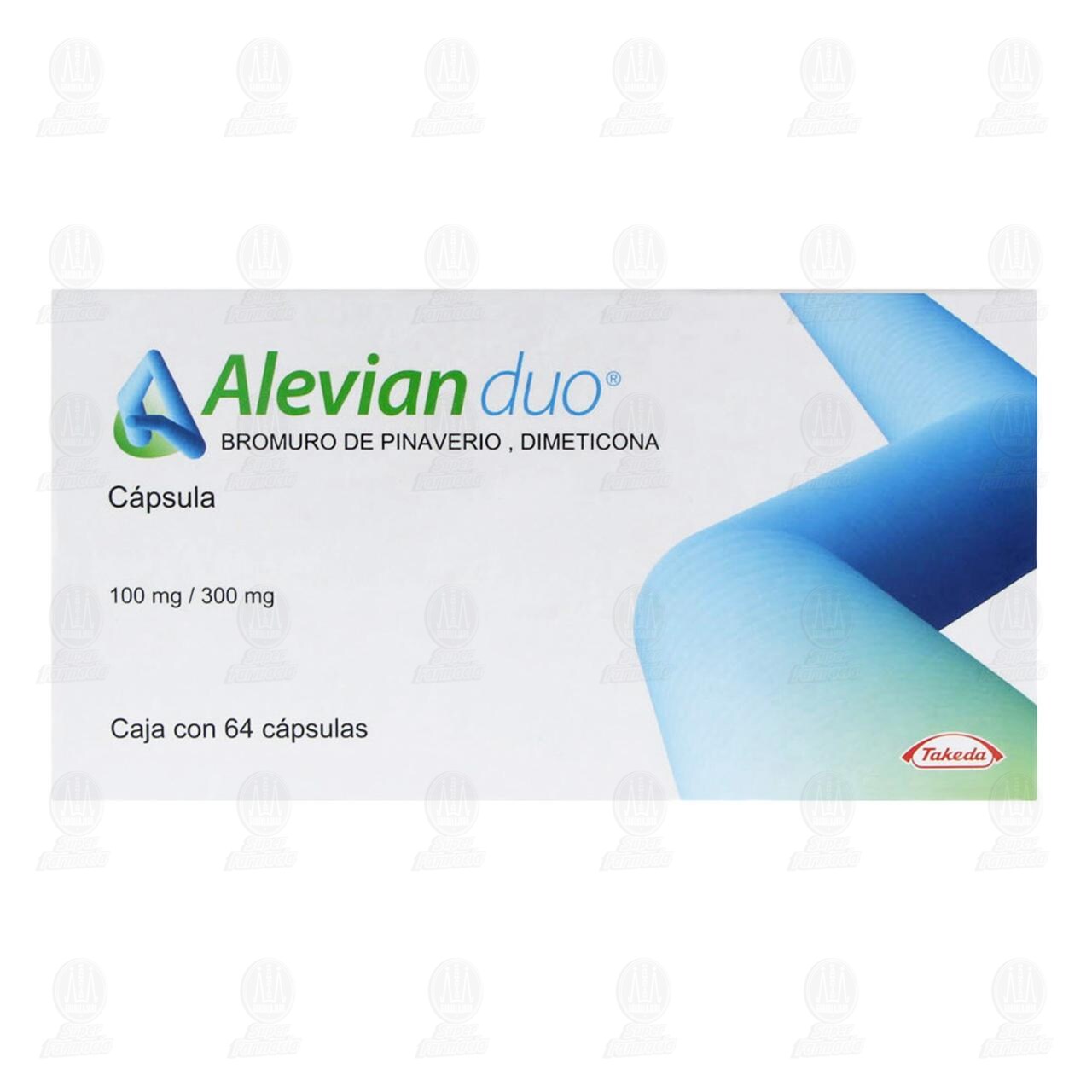 Alevian Duo 100mg/300mg, 64 Cápsulas. image number 1