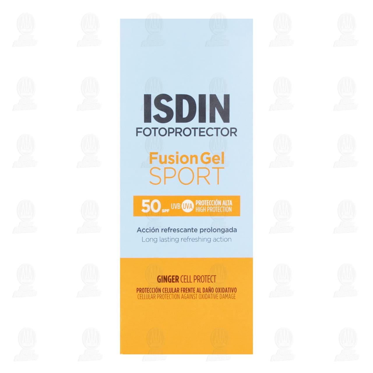 Isdin Fotoprotector Fusion Gel Sport SPF 50, 100 ml. image number 1