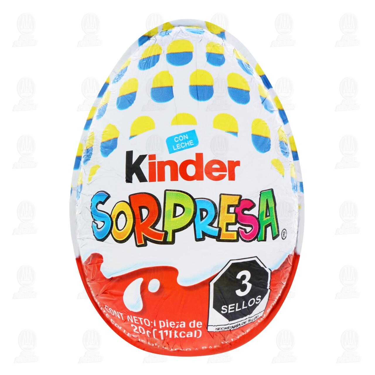 Huevo de Chocolate Kinder Sorpresa Minions, 20 gr. image number 1