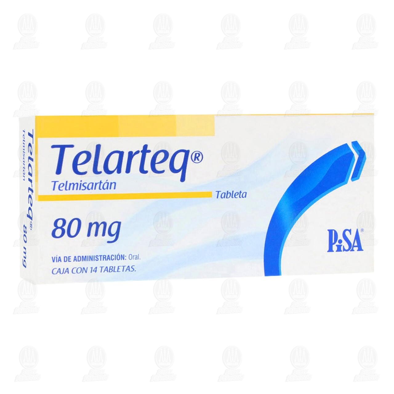 Telarteq 80 mg, 14 Tabletas. image number 0