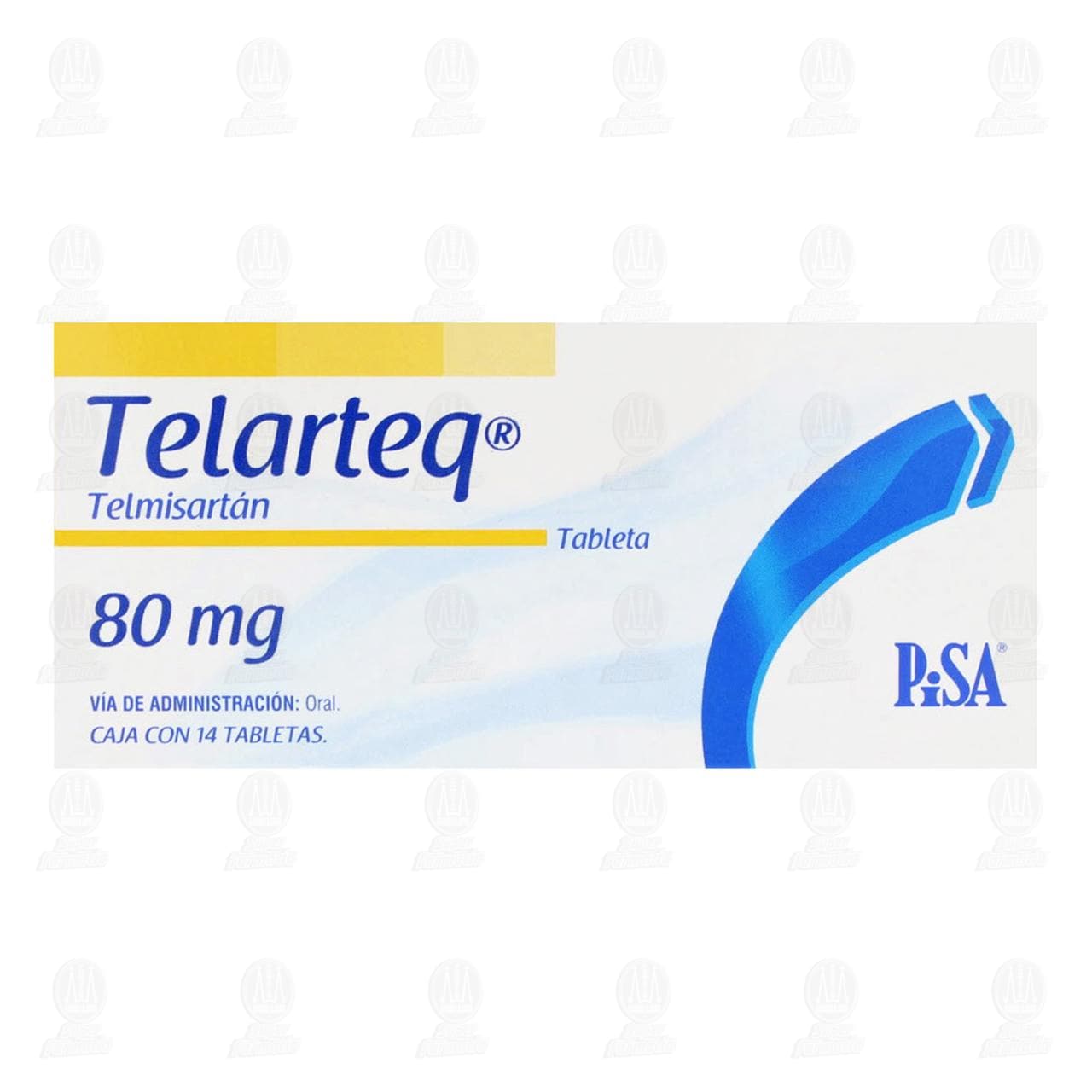 Telarteq 80 mg, 14 Tabletas. image number 1