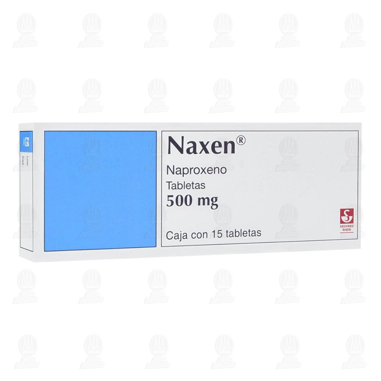 Naxen 500 mg, 15 Tabletas. image number 0