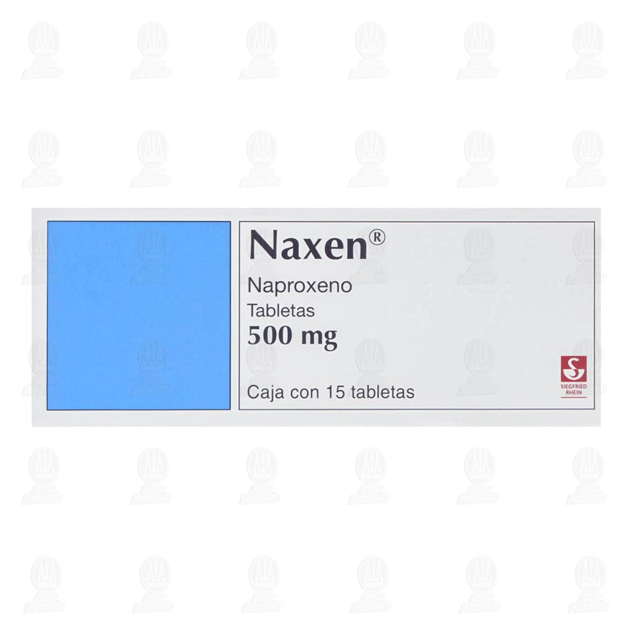 Naxen 500 mg, 15 Tabletas. image number 1