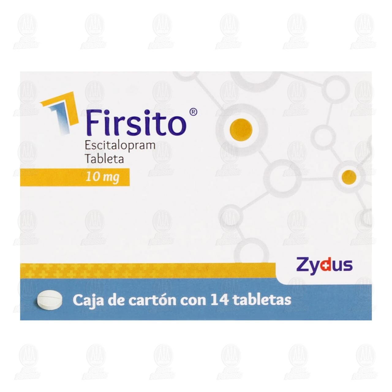 Firsito 10 mg, 14 Tabletas. image number 1