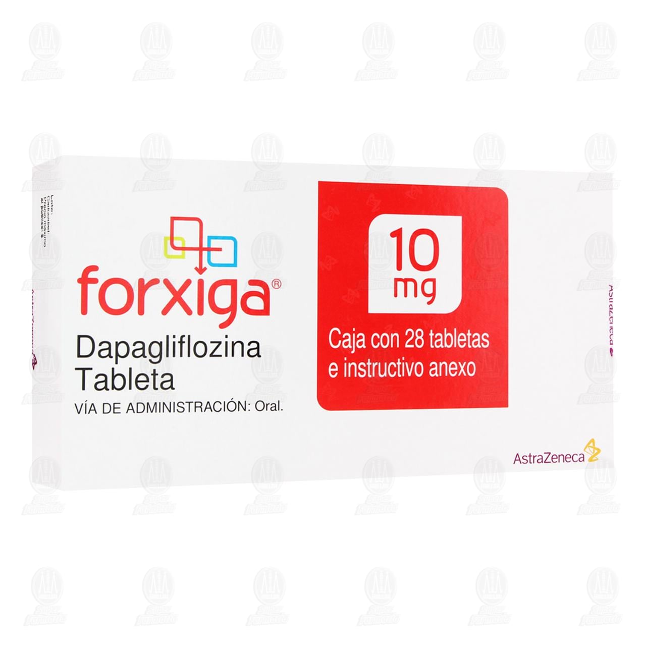 Forxiga 10 mg, 28 Tabletas. image number 0