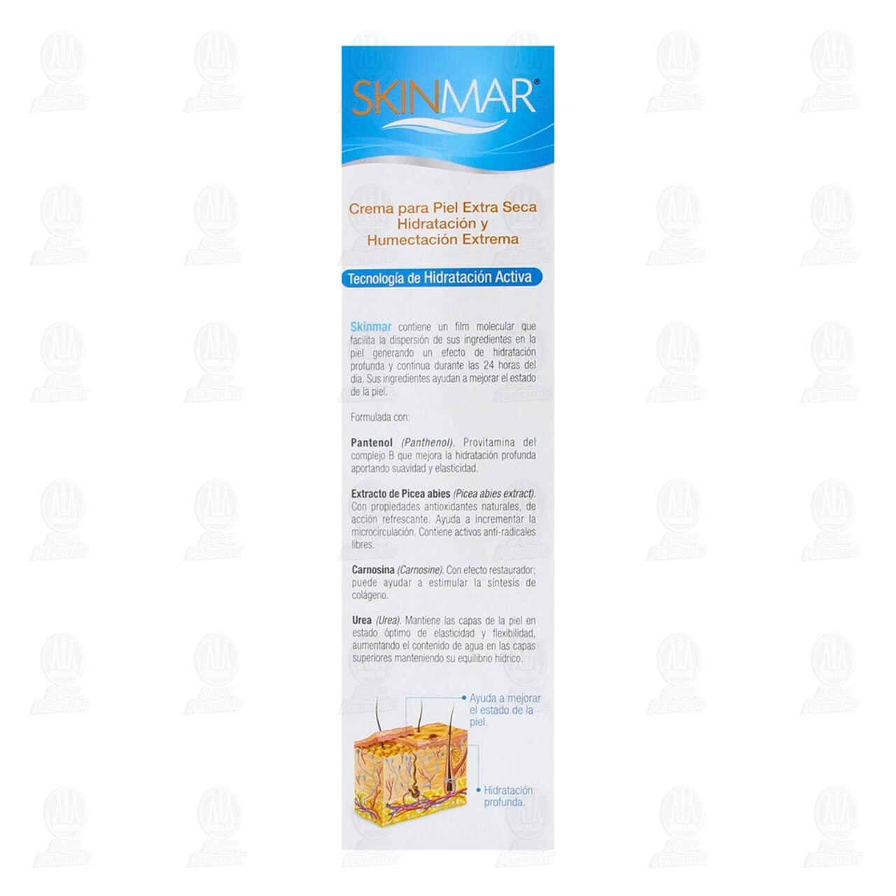Skinmar Crema para Piel Extra Seca, 125 ml. image number 3